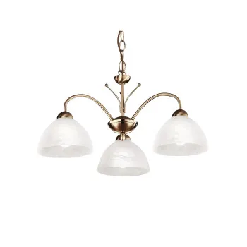 Searchlight Milanese sárgaréz csillár (SL-1133-3AB) E14 3 izzós IP20