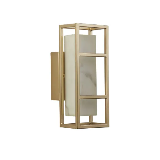 Searchlight Mirage arany fürdőszobai LED fali lámpa (SL-45911GO) LED 1 izzós IP44