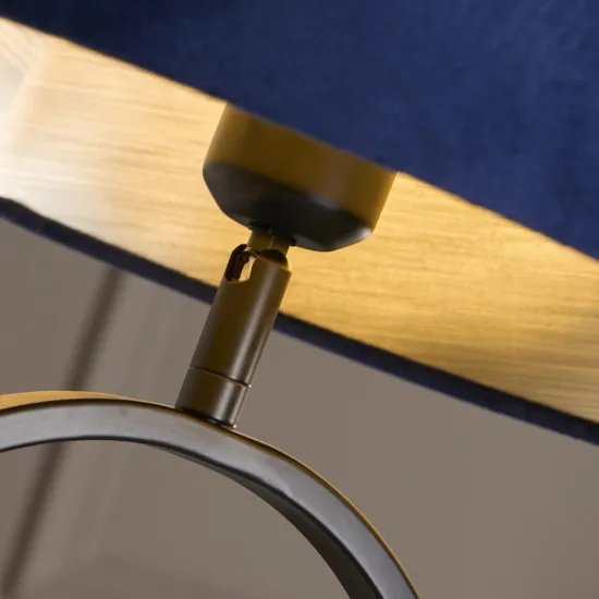 Searchlight Modish kék asztali lámpa (SL-94101AZ) E27 1 izzós IP20