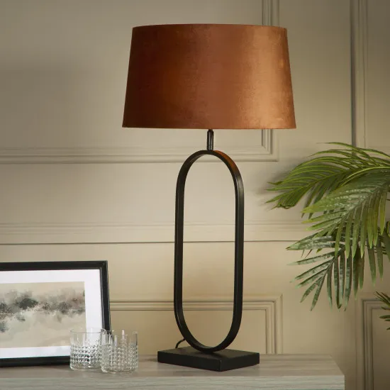 Searchlight Modish narancs asztali lámpa (SL-94101OR) E27 1 izzós IP20