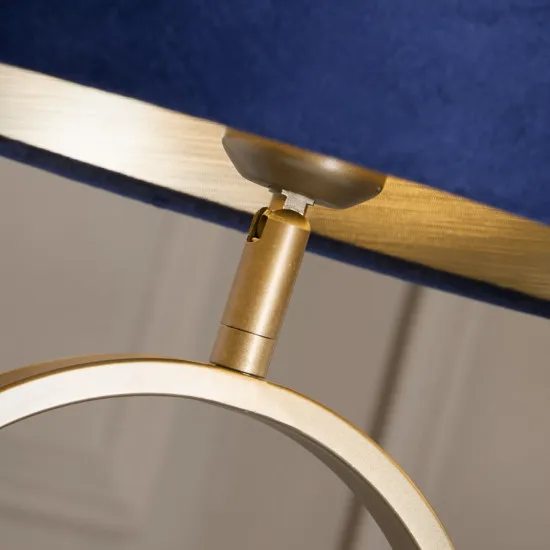 Searchlight Modish kék asztali lámpa (SL-94102AZ) E27 1 izzós IP20