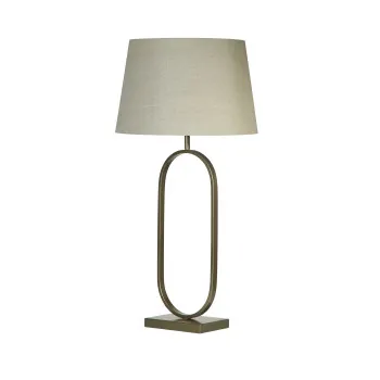 Searchlight Modish bézs asztali lámpa (SL-94102NA) E27 1 izzós IP20