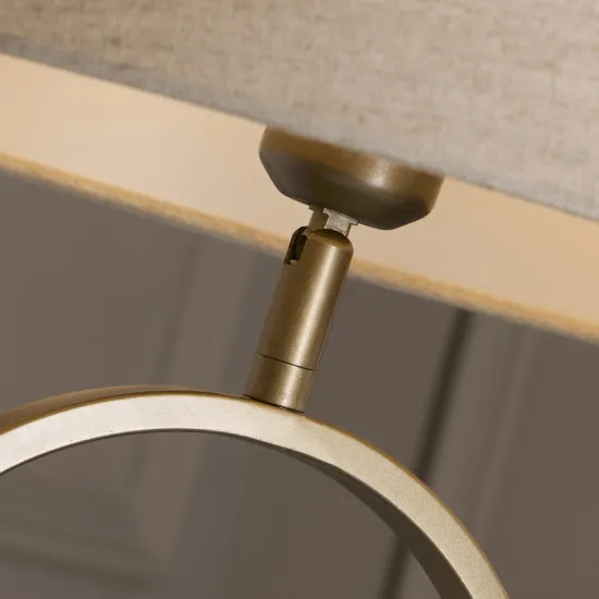 Searchlight Modish bézs asztali lámpa (SL-94102NA) E27 1 izzós IP20