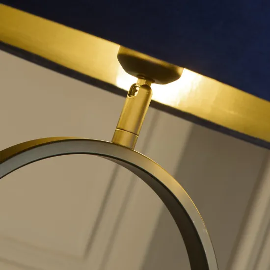 Searchlight Modish sötétkék állólámpa (SL-95101AZ) E27 1 izzós IP20