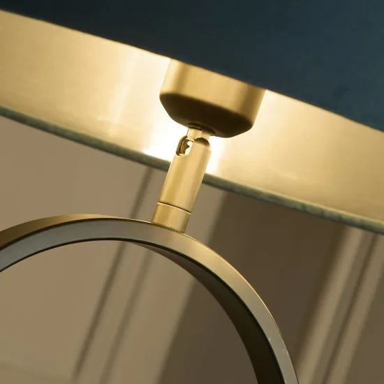 Searchlight Modish világoskék állólámpa (SL-95101TE) E27 1 izzós IP20