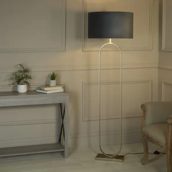 Searchlight Modish sötétszürke állólámpa (SL-95102DGY) E27 1 izzós IP20