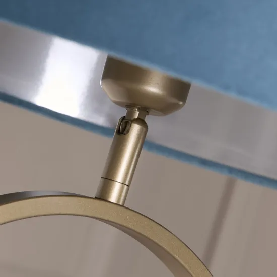 Searchlight Modish világoskék állólámpa (SL-95102TE) E27 1 izzós IP20