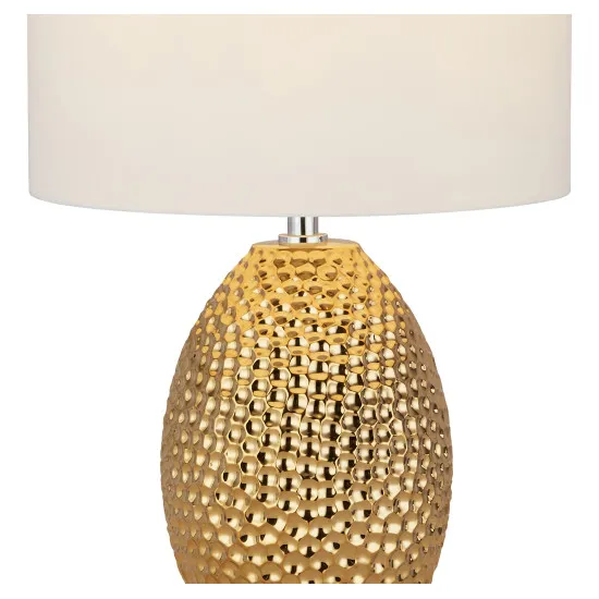 Searchlight Nadine arany asztali lámpa (SL-1034-1GO) E27 1 izzós IP20