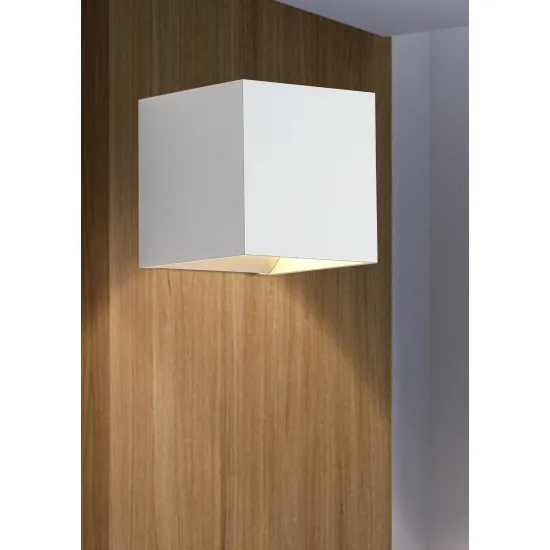 Searchlight Newton fehér falikar (SL-24127WH) G9 1 izzós IP20