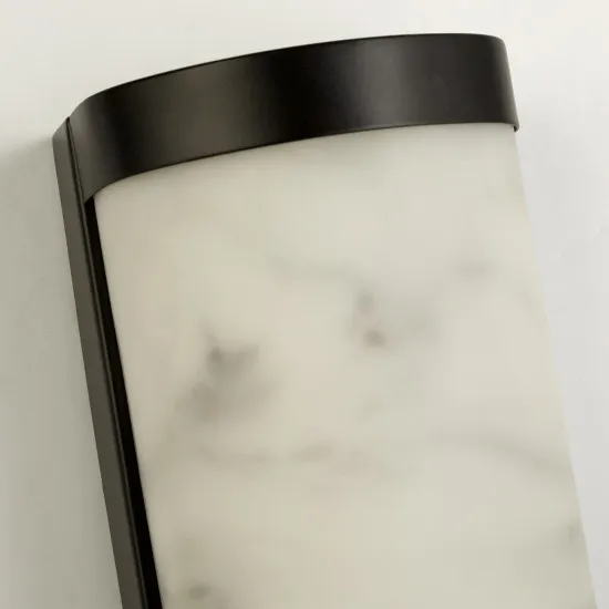 Searchlight Nile fekete fürdőszobai LED fali lámpa (SL-10887BK) LED 1 izzós IP44