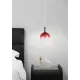 Searchlight Ombre barna-piros függesztett lámpa (SL-24183-1RE) GU10 1 izzós IP20