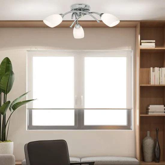 Searchlight Opera 3 izzós izzós  mennyezeti lámpa (SL-8183-3CC)