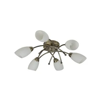 Searchlight Opera sárgaréz mennyezeti lámpa (SL-8186-6AB) G9 6 izzós IP20