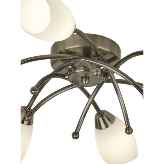 Searchlight Opera 6 izzós izzós  mennyezeti lámpa (SL-8186-6AB)