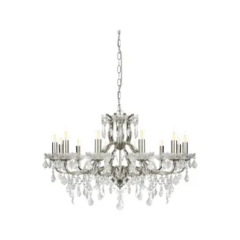 Searchlight Paris ezüst-átlátszó csillár (SL-87312-12SS) E14 12 izzós IP20