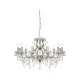 Searchlight Paris ezüst-átlátszó csillár (SL-87312-12SS) E14 12 izzós IP20