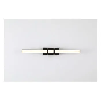 Searchlight Parma fekete fürdőszobai LED tükörmegvilágító lámpa (SL-66412BK) LED 1 izzós IP44