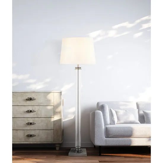 Searchlight Pedestal ezüst állólámpa (SL-5142SS) E27 1 izzós IP20