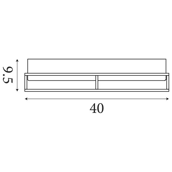 Searchlight Pheonix fekete-sárgaréz fürdőszobai mennyezeti lámpa (SL-62013-3PB) E14 3 izzós IP44