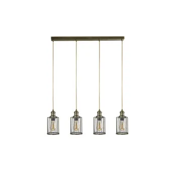 Searchlight Pipes sárgaréz függesztett lámpa (SL-1164-4AB) E27 4 izzós IP20