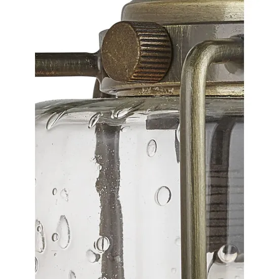 Searchlight Pipes bronz-átlátszó falikar (SL-1261AB) E27 1 izzós IP20