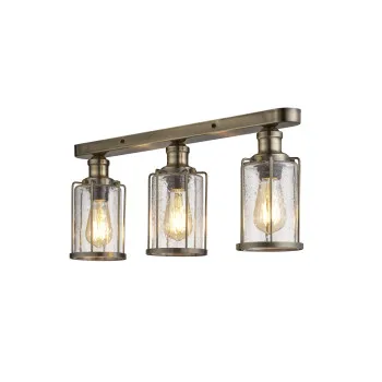 Searchlight Pipes sárgaréz mennyezeti lámpa (SL-1263-3AB) E27 3 izzós IP20