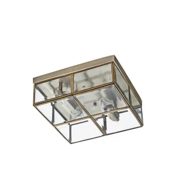 Searchlight Pisa sárgaréz mennyezeti lámpa (SL-6769-26AB) E14 2 izzós IP20