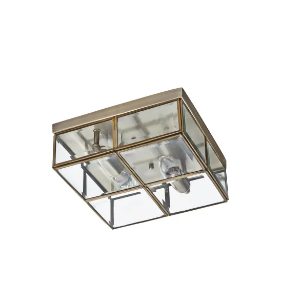 Searchlight Pisa sárgaréz mennyezeti lámpa (SL-6769-26AB) E14 2 izzós IP20