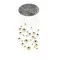 Searchlight Planets króm-többszínű LED függesztett lámpa (SL-4527-27) LED 21 izzós IP20