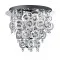 Searchlight Polaris króm mennyezeti lámpa (SL-0573-3CC) E14 3 izzós IP20