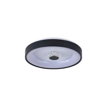 Searchlight Polka fekete LED mennyezeti lámpa (SL-89735-38BK) LED 1 izzós IP20