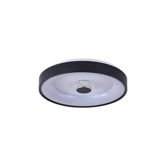 Searchlight Polka fekete LED mennyezeti lámpa (SL-89735-38BK) LED 1 izzós IP20