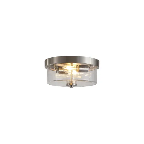 Searchlight Preston ezüst fürdőszobai mennyezeti lámpa (SL-66210-2SS) E27 2 izzós IP44