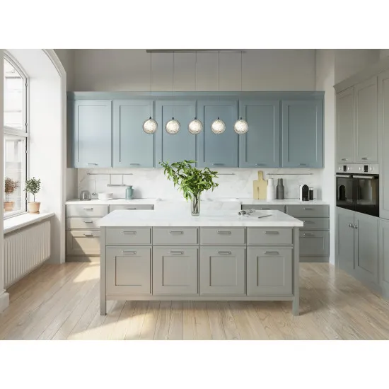 Searchlight Quartz króm-átlátszó LED függesztett lámpa (SL-28702-5CC) LED 5 izzós IP20