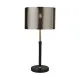 Searchlight Rachel fekete-ezüst asztali lámpa (SL-3877BK) E27 1 izzós IP20