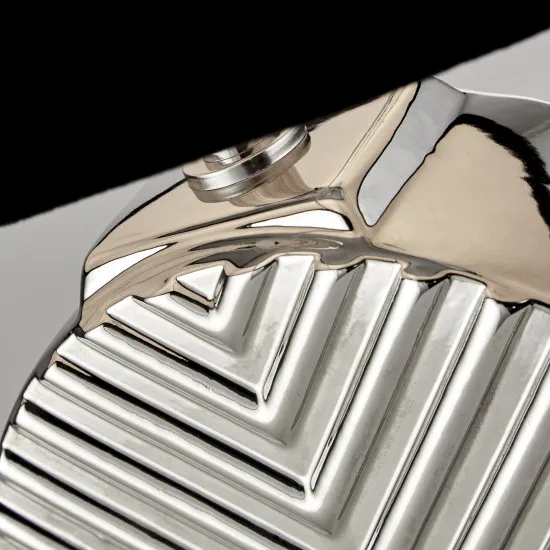 Searchlight Regent króm-fekete asztali lámpa (SL-60804CC) E14 1 izzós IP20