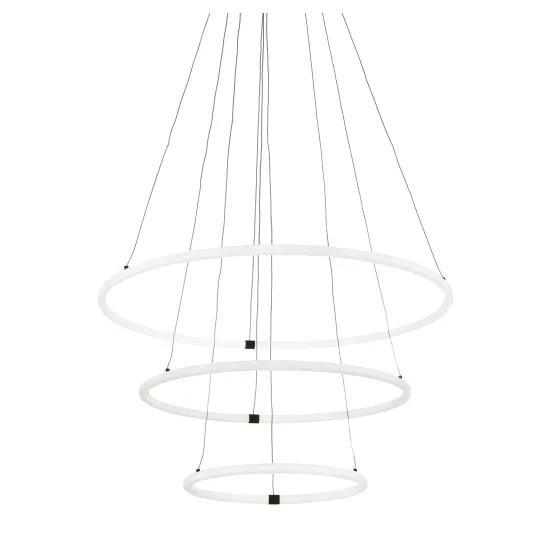 Searchlight Revolve fekete-fehér LED függesztett lámpa (SL-40176-3BK) LED 1 izzós IP20