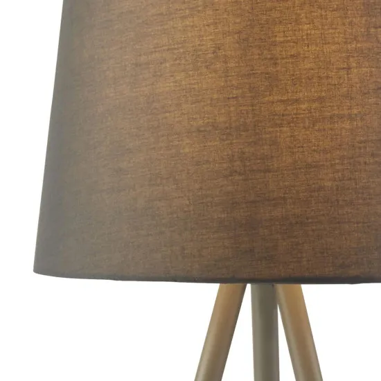 Searchlight Rio ezüst-szürke asztali lámpa (SL-60421GY) E14 1 izzós IP20