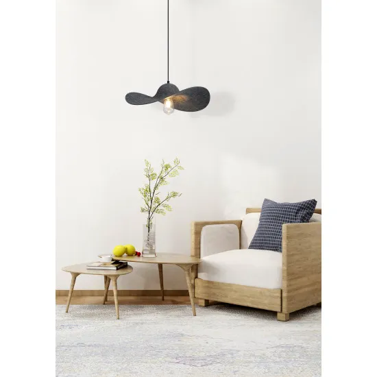 Searchlight Ripple szürke függesztett lámpa (SL-55103BK) E27 1 izzós IP20