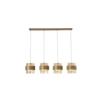 Searchlight Royal homokszínű függesztett lámpa (SL-82434-4SA) E27 4 izzós IP20