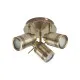 Searchlight Samson bronz fürdőszobai mennyezeti spotlámpa (SL-6603AB) GU10 3 izzós IP44