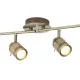 Searchlight Samson bronz fürdőszobai mennyezeti spotlámpa (SL-6604AB) GU10 4 izzós IP44