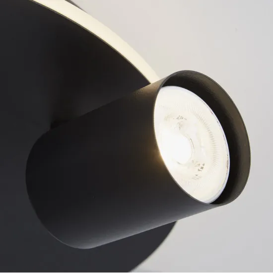 Searchlight San Diego fekete-fehér LED mennyezeti spotlámpa (SL-77230-3BK) GU10+LED 3 izzós IP20