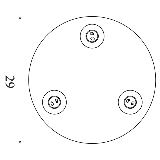 Searchlight San Diego fekete-fehér LED mennyezeti spotlámpa (SL-77230-3BK) GU10+LED 3 izzós IP20