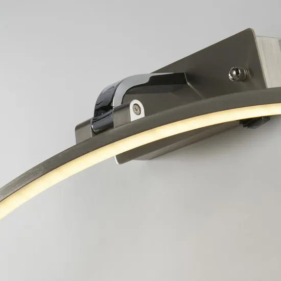 Searchlight Santorini ezüst-króm LED képvilágító (SL-79821-40SS) LED 1 izzós IP20