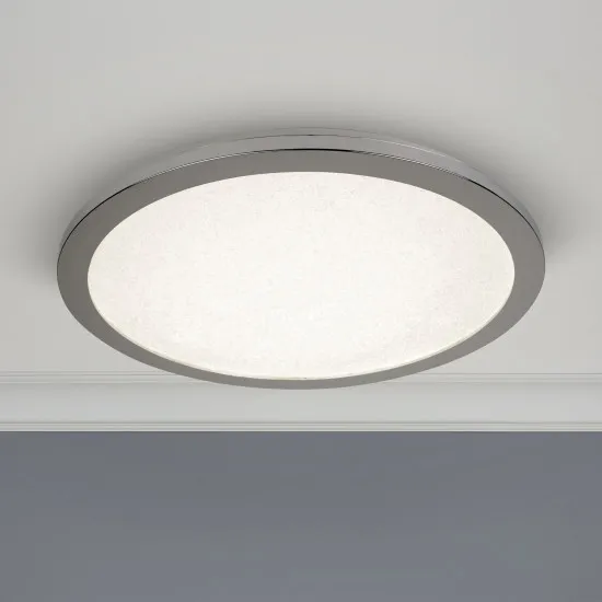 Searchlight Scilly króm fürdőszobai LED mennyezeti lámpa (SL-8100-30CC) LED 1 izzós IP44