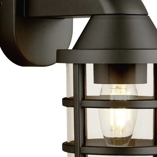 Searchlight Seaside fekete kültéri falikar (SL-61133BK) E27 1 izzós IP44