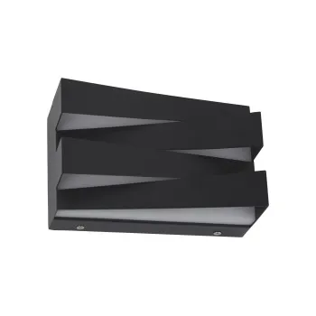 Searchlight Section fekete LED fali lámpa (SL-86410BK) LED 1 izzós IP20