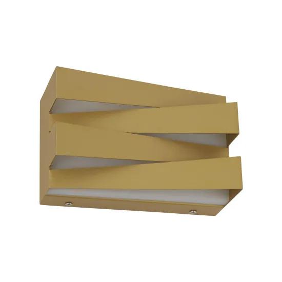 Searchlight Section sárgaréz LED fali lámpa (SL-86410GO) LED 1 izzós IP20