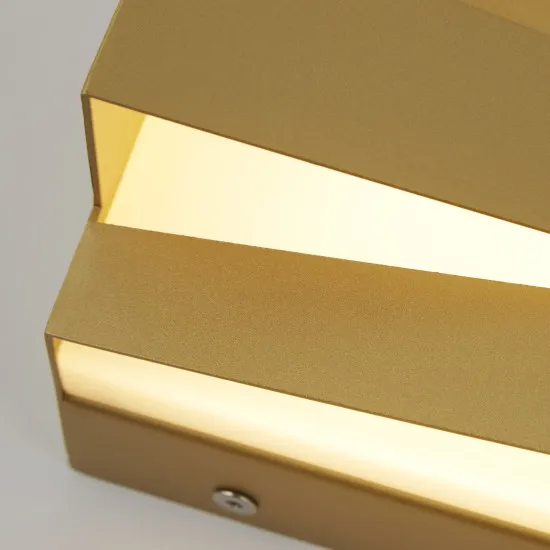 Searchlight Section sárgaréz LED fali lámpa (SL-86410GO) LED 1 izzós IP20